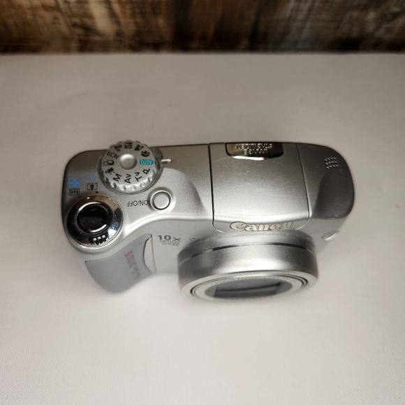 Canon PowerShot SX100 IS 8.0MP Digital Camera - SILVER TESTED Works Great! - Picture 7 of 10